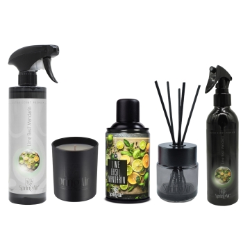 ZESTAW PREMIUM Home Collection - LIME BASIL MANDARIN
